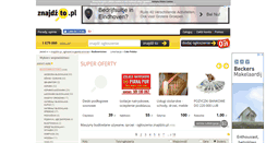 Desktop Screenshot of budownictwo.znajdzto.pl